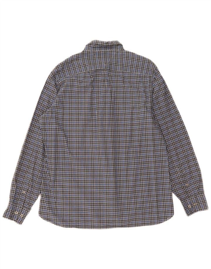 Ανδρικό πουκάμισο Tommy Hilfiger Custom Fit Large Blue Check Cotton