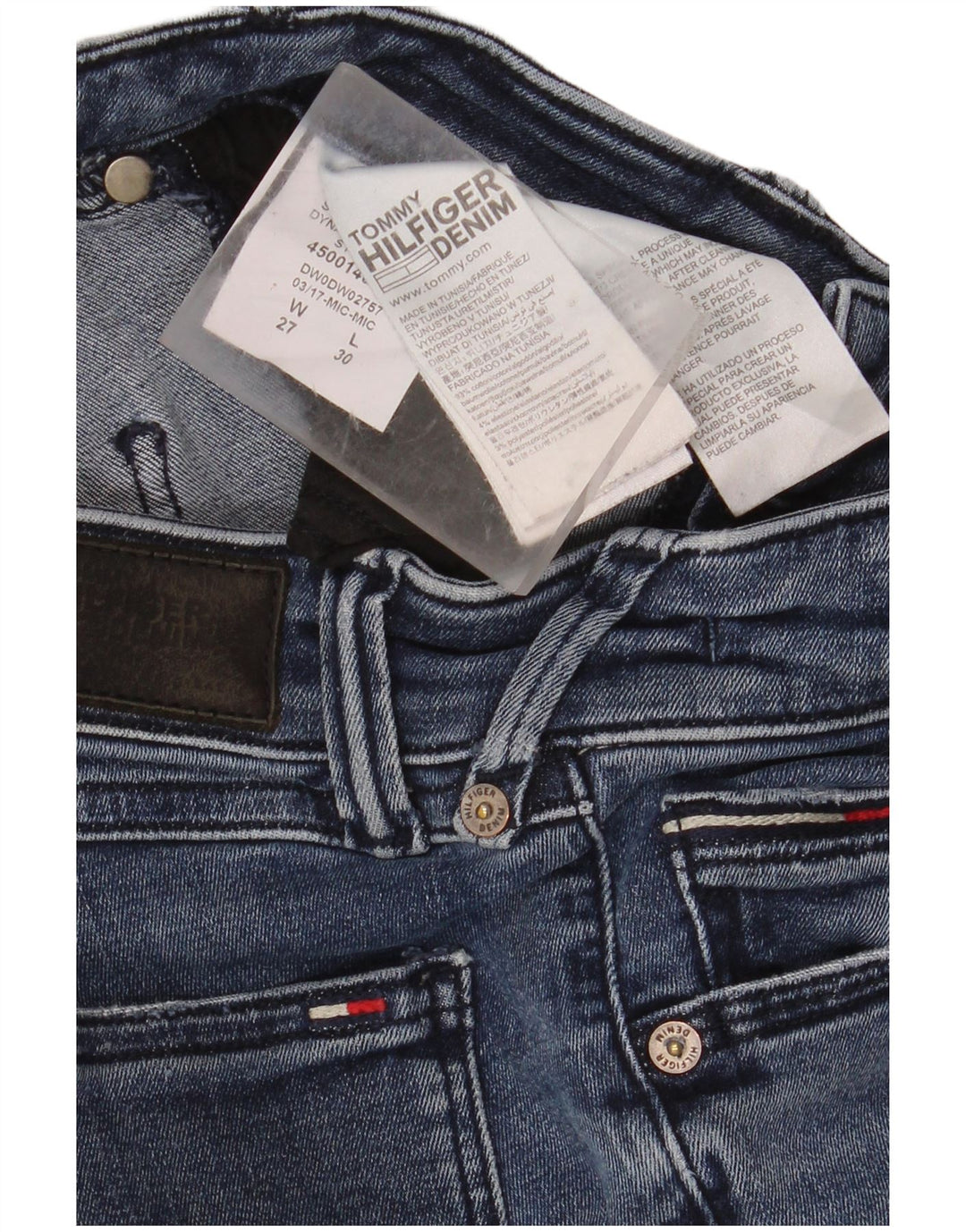 TOMMY HILFIGER Γυναικείο Sophie Low Waist Skinny Jeans W27 L30 Μπλε βαμβακερό