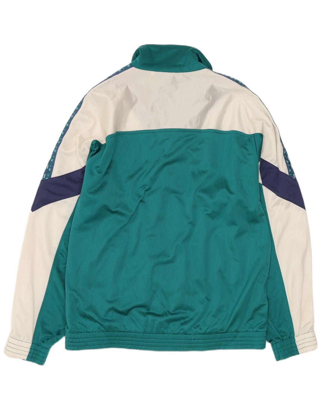 Ανδρική φόρμα LOTTO Top Jacket UK 40/42 Large Turquoise Colourblock