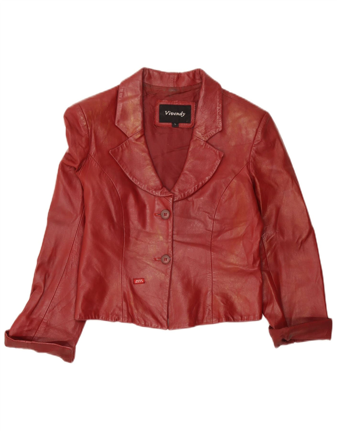 Viventy Γυναικείο σακάκι σακάκι 2 κουμπιών UK 14 Large Burgundy