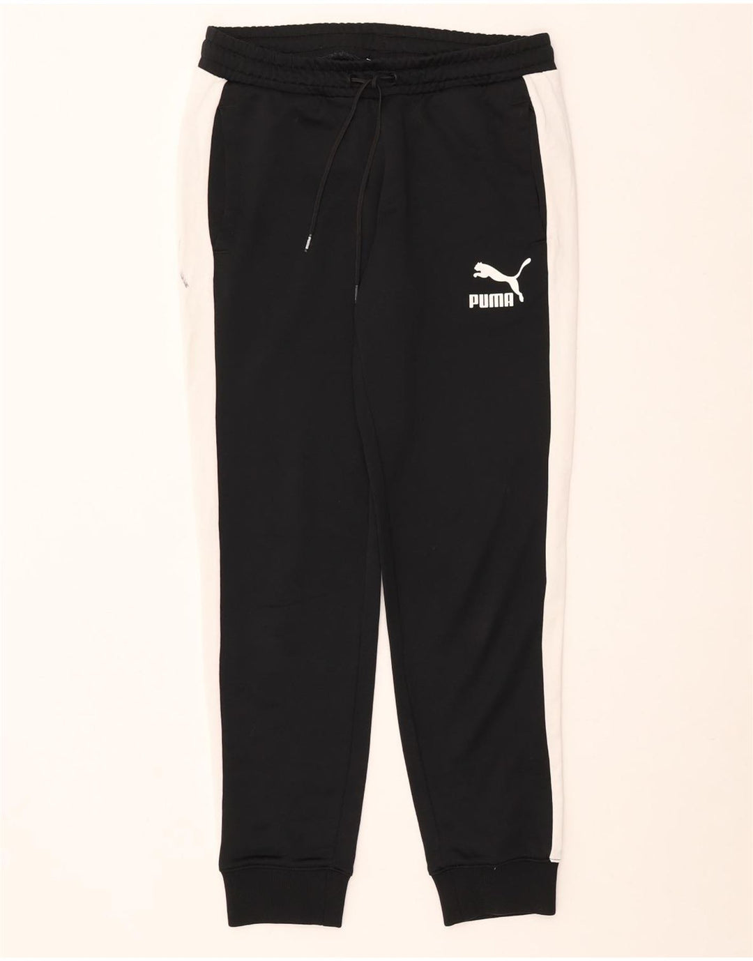 Ανδρική αθλητική φόρμα Puma Παντελόνι Joggers Medium Black Colorblock Polyester