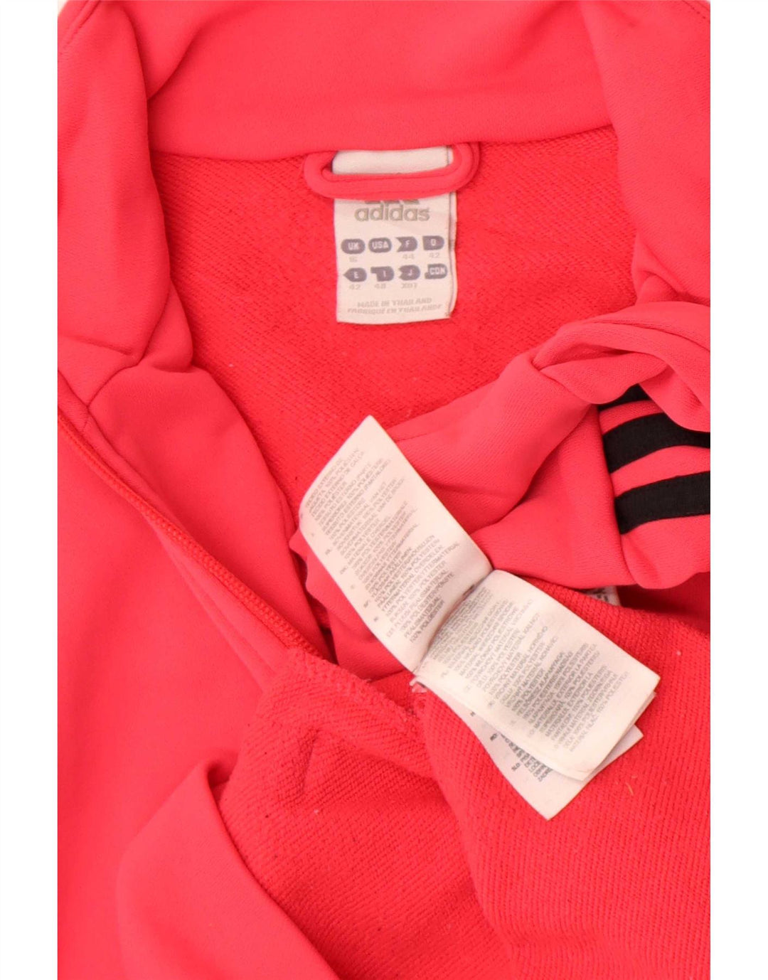 Γυναικεία αθλητική φόρμα Adidas Top Jacket UK 16 Large Pink Polyester