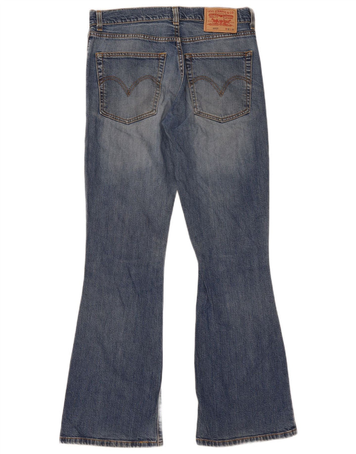 Levi's Womens 525 Bootcut Jeans W32 L32 Μπλε βαμβακερό