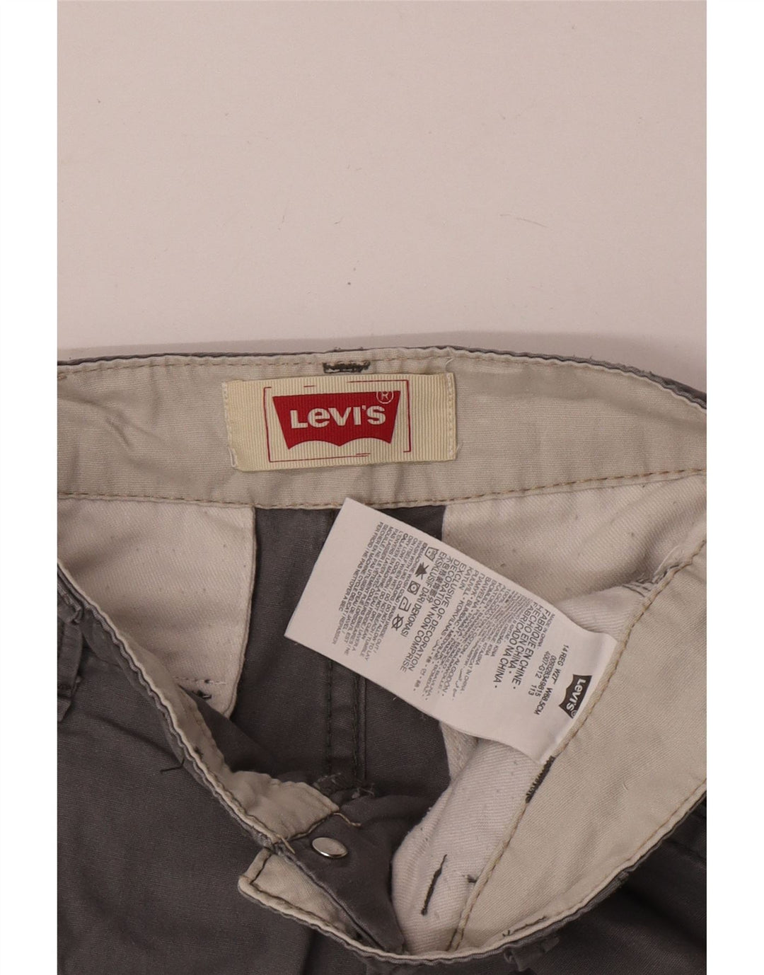 Σορτς Levi's Boys Cargo 13-14 ετών W27 Γκρι βαμβακερό