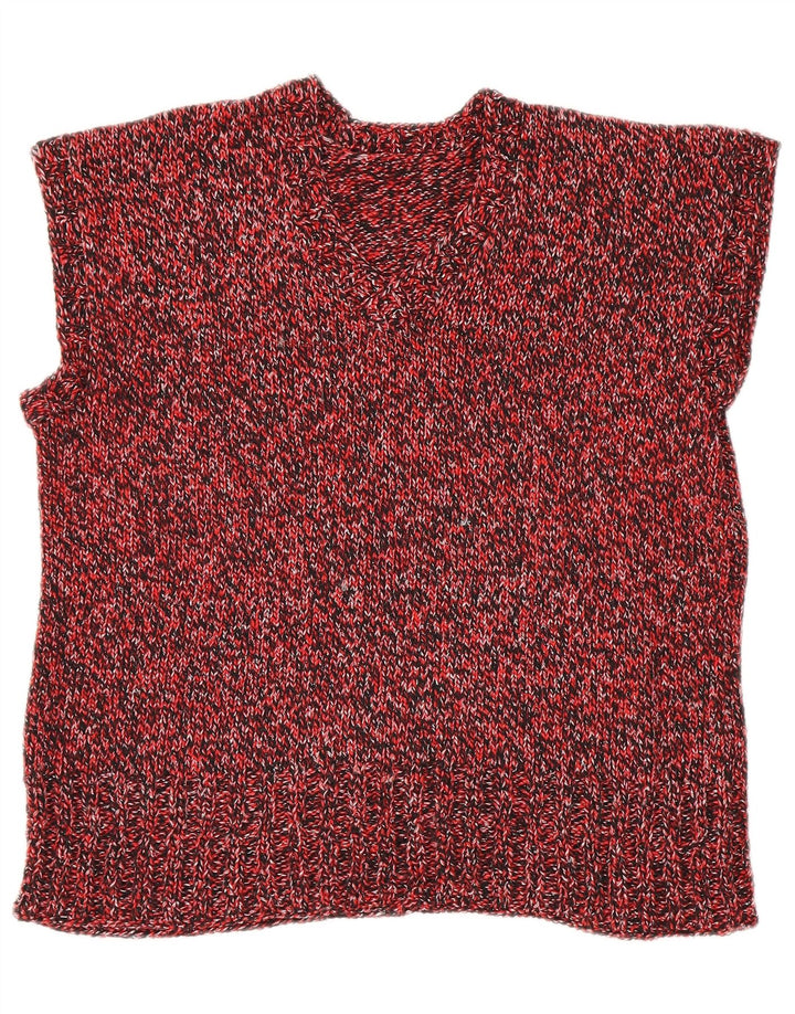 Vintage γυναικείο γιλέκο Tank Top UK 18 XL Red Flecked