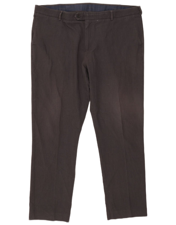 Ανδρικό παντελόνι κλασικό λεπτό κοστούμι Farah W44 L33 Γκρι Πολυεστέρας