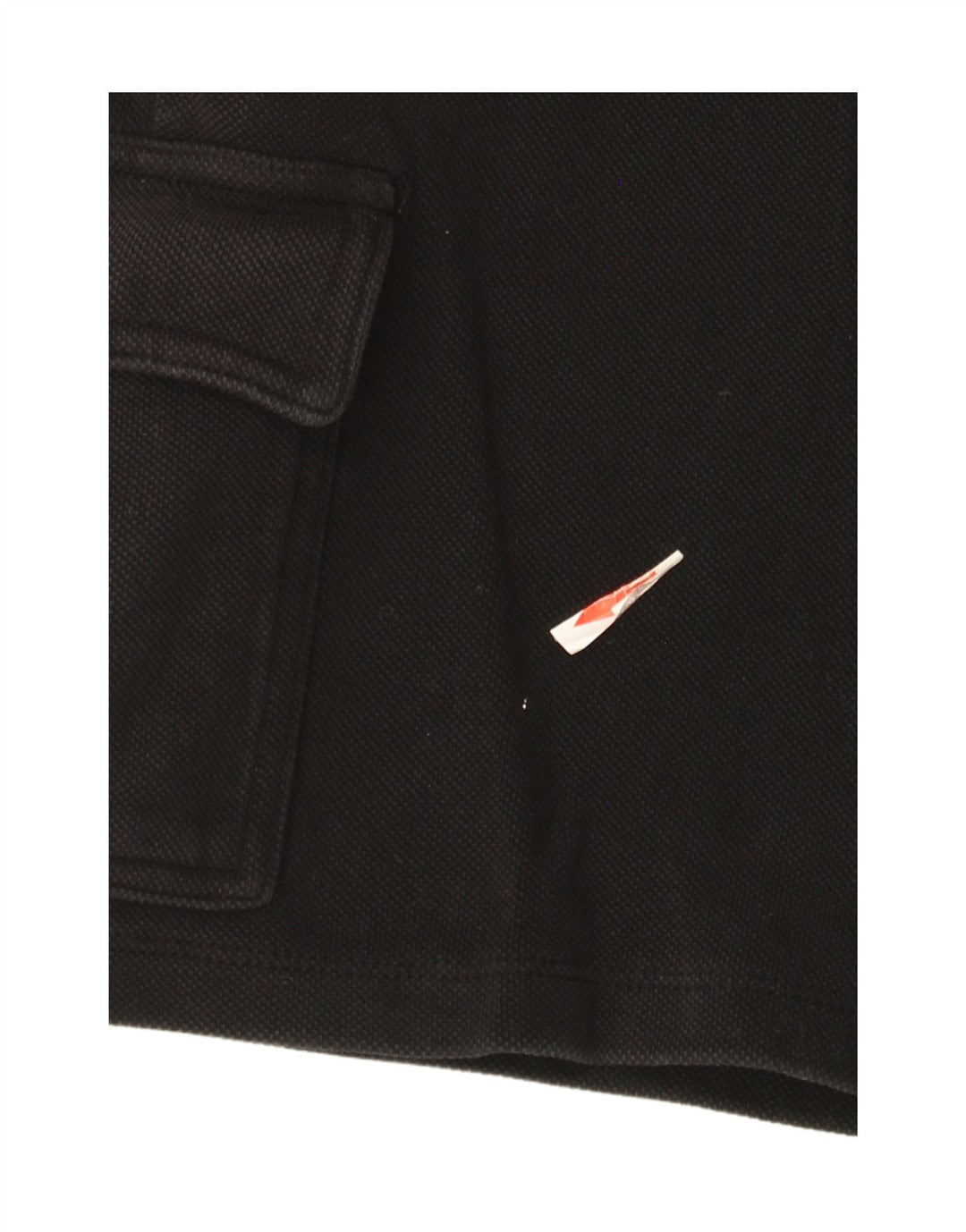 Zara Ανδρικό σορτς Cargo Small W30 μαύρο βαμβακερό