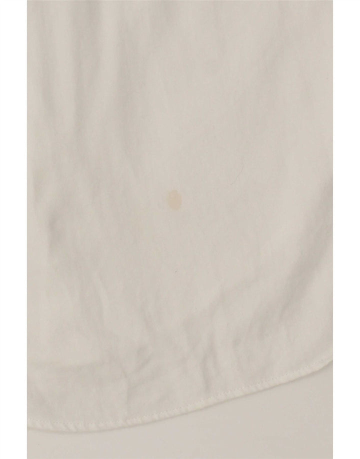 Ανδρικό πουκάμισο Calvin Klein Slim Fit Μέγεθος 15 Μεσαίο λευκό βαμβακερό