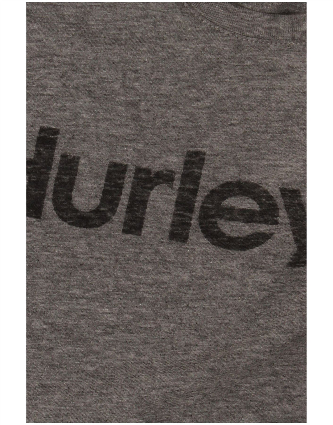 Ανδρικό μπλουζάκι Hurley με γραφικό μπλουζάκι από βαμβακερό μικρό γκρι χρώμα