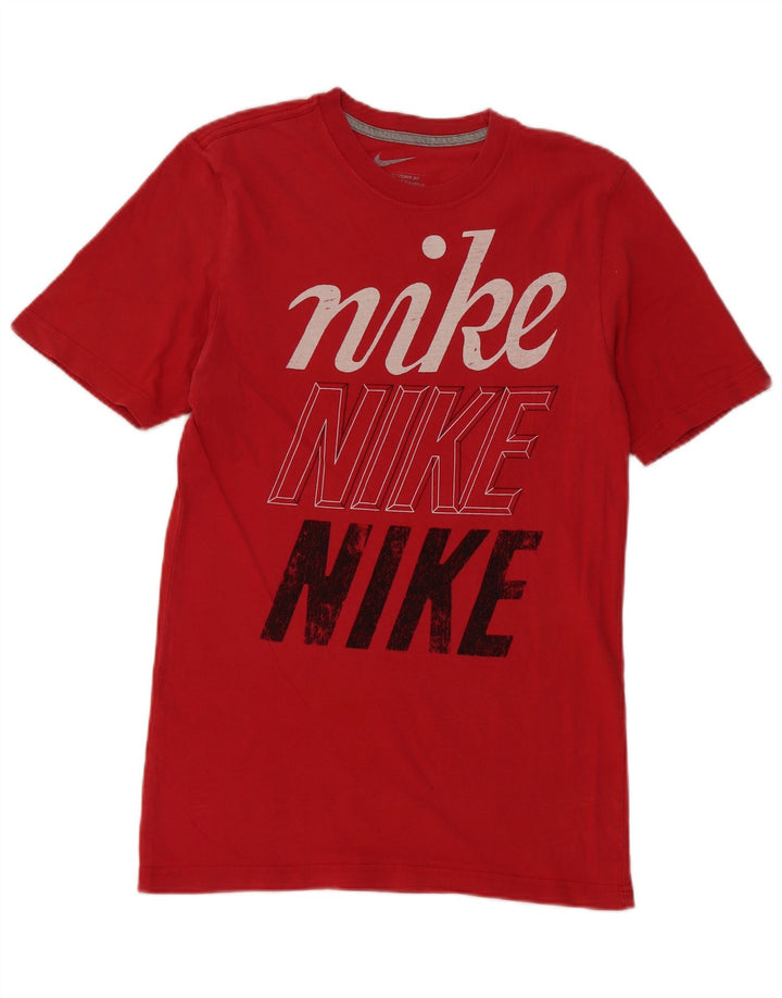 Ανδρικό T-Shirt Nike Standard Fit με γραφικό μπλουζάκι, μικρό κόκκινο