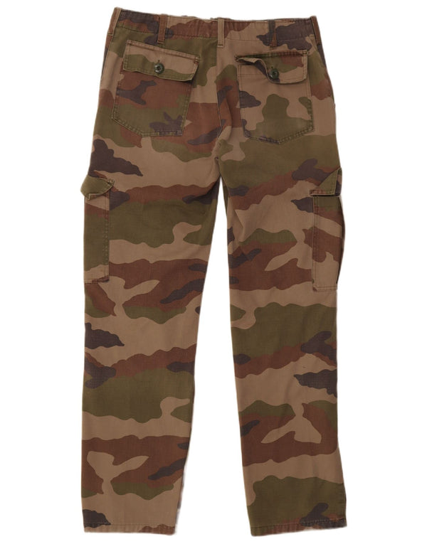 Univers Ανδρικό ίσιο παντελόνι Cargo IT 50 Large W36 L32 Khaki Camouflage