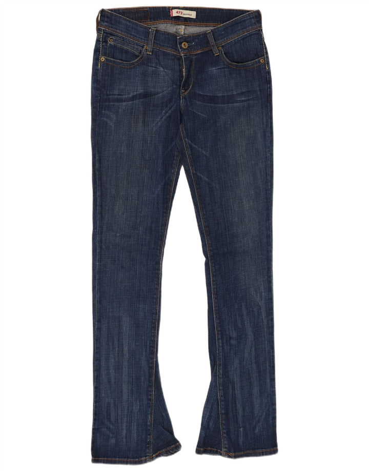 LEVI'S Γυναικείο 472 Χαμηλό τζιν μποτάκι W31 L34 Μπλε βαμβακερό