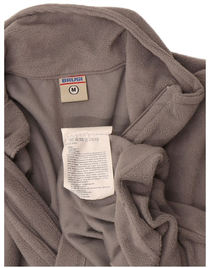 Brugi γυναικείο φερμουάρ Fleece Jumper UK 14 Medium Grey Polyester