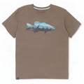 Ανδρικό μπλουζάκι Weird Fish Graphic T-Shirt 3XL γκρι βαμβακερό