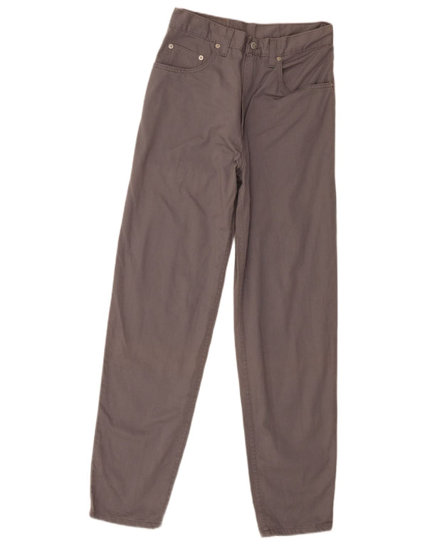 Rifle Ανδρικά Tapered Casual Παντελόνια W30 L30 Grey Cotton