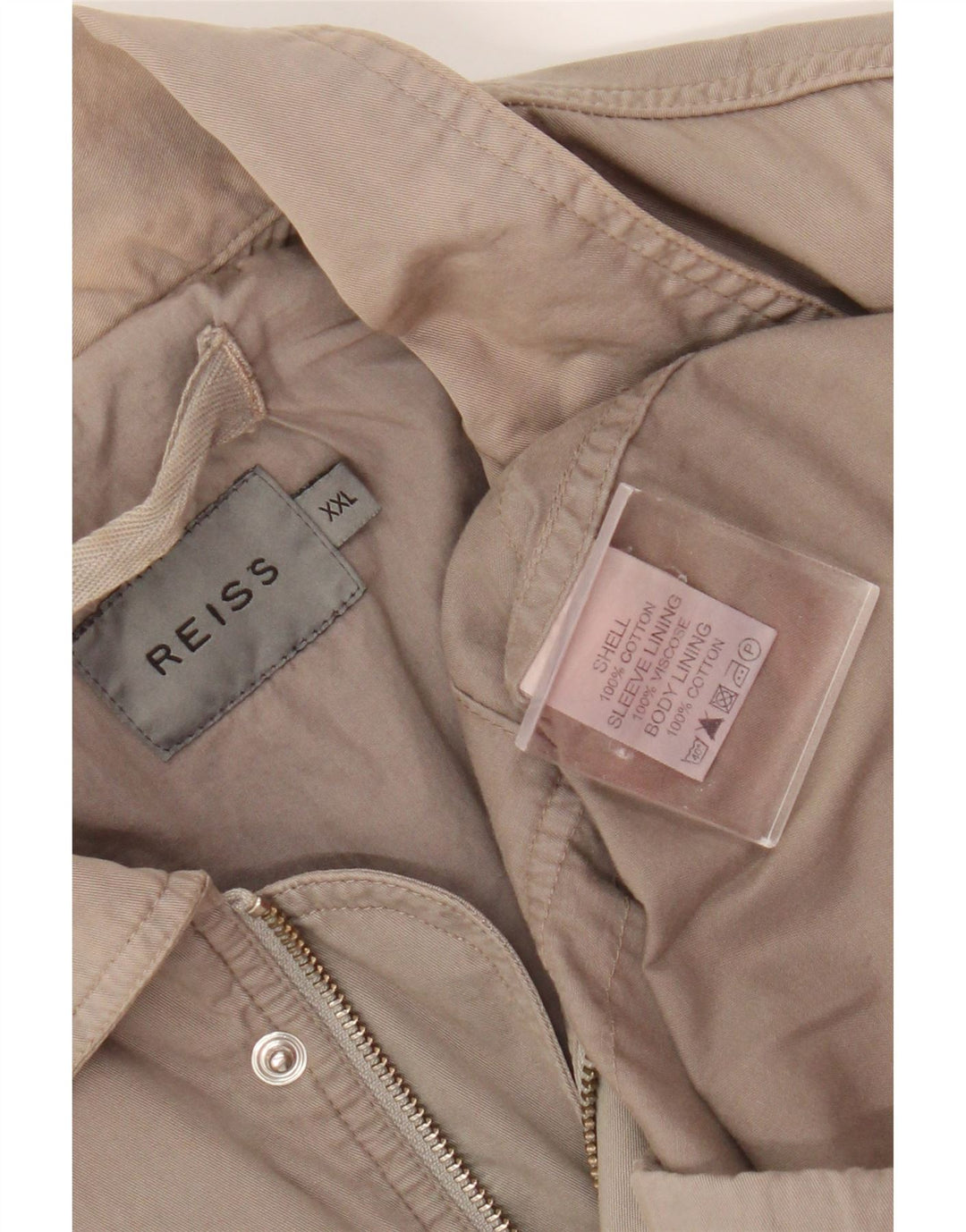 Ανδρικό μπουφάν Reiss Utility UK 44 2XL Beige Cotton