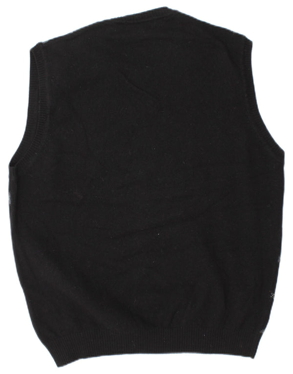 Burberry ανδρικό γιλέκο Tank Top Medium Black Argyle/Diamond Wool