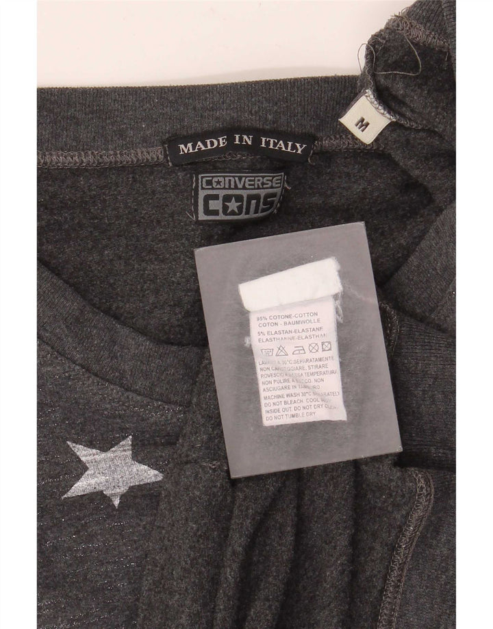Γυναικεία φούτερ Converse Graphic Jumper UK 12 Medium Grey Flecked