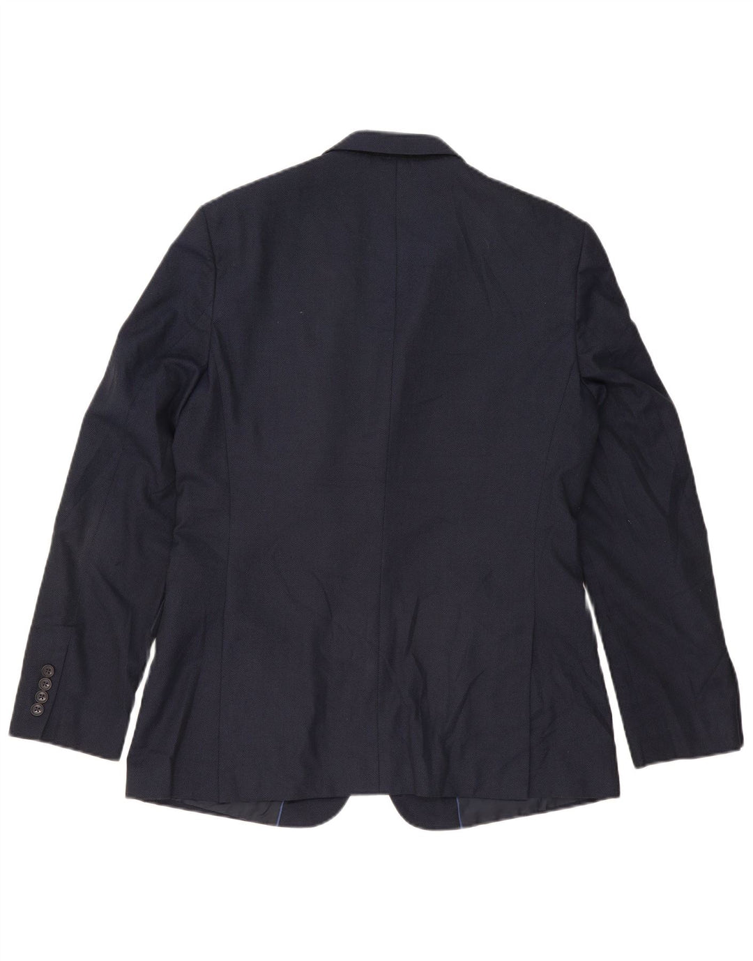 Marks & Spencer Ανδρικό μπλέιζερ με 2 κουμπιά μπουφάν UK 42 Large Navy Blue Polyester