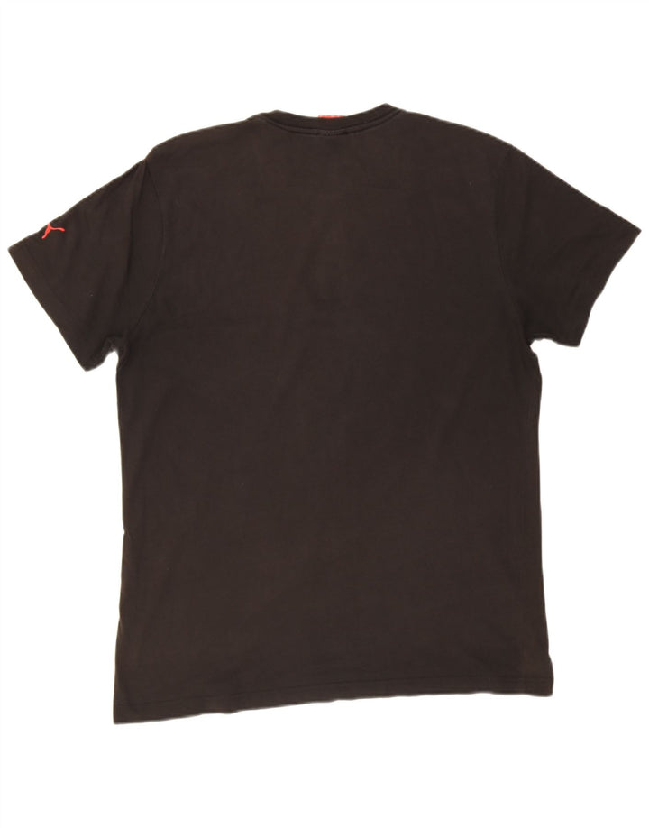 Ανδρικό γραφικό T-Shirt Puma Top Large Μαύρο