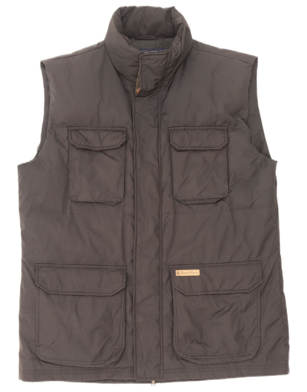 Conte of Florence Ανδρικά padded Gilet UK 44 2XL Grey