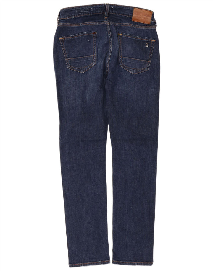 Uniform Ανδρικό Slim Jeans W32 L30 Navy Blue Cotton
