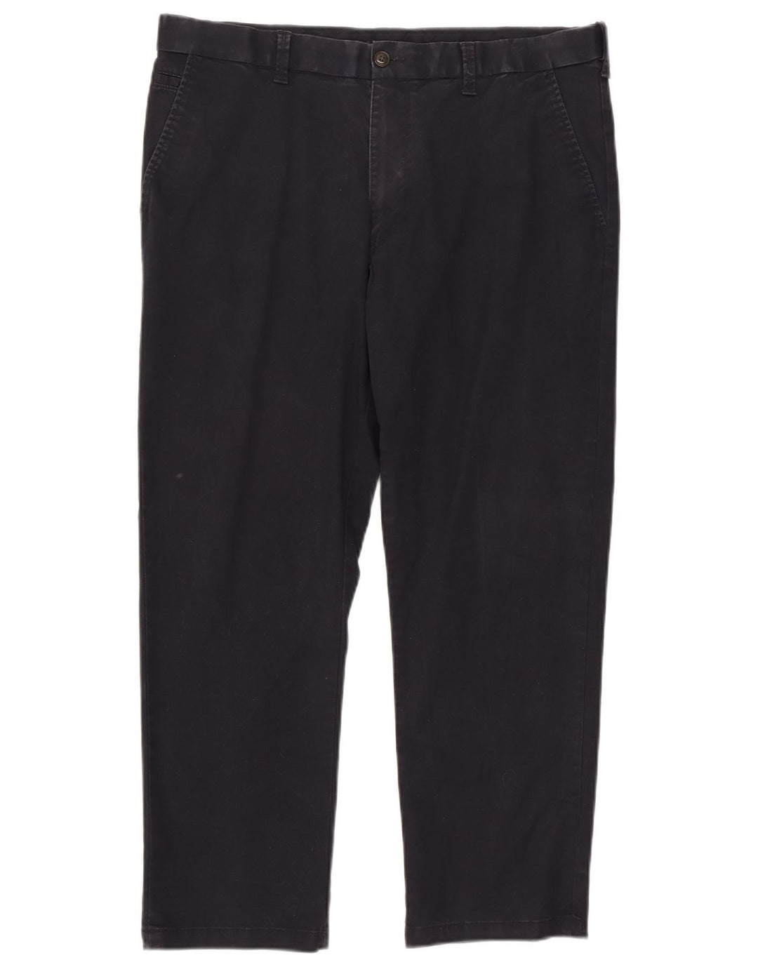 Marks & Spencer Mens Blue Harbour κανονικό παντελόνι Chino W38 L29 Navy Blue