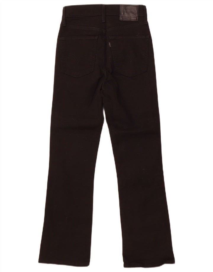 Γυναικείο τζιν Levi's Bootcut W24 L26 μαύρο βαμβακερό