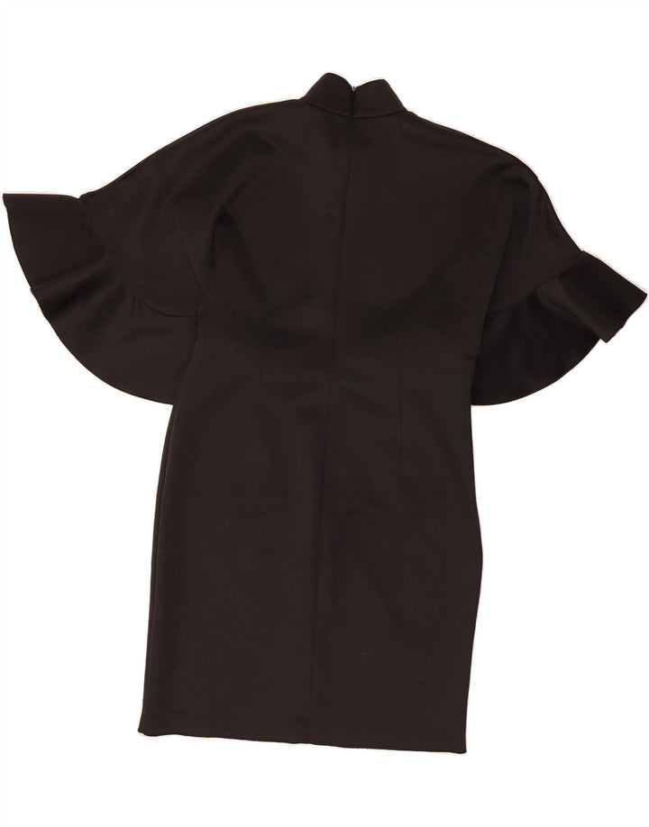 CAVALLI Womens Bodycon Dress IT 48 XL Black Polyester Vintage Cavalli and Second-Hand Cavalli from Messina Hembry 