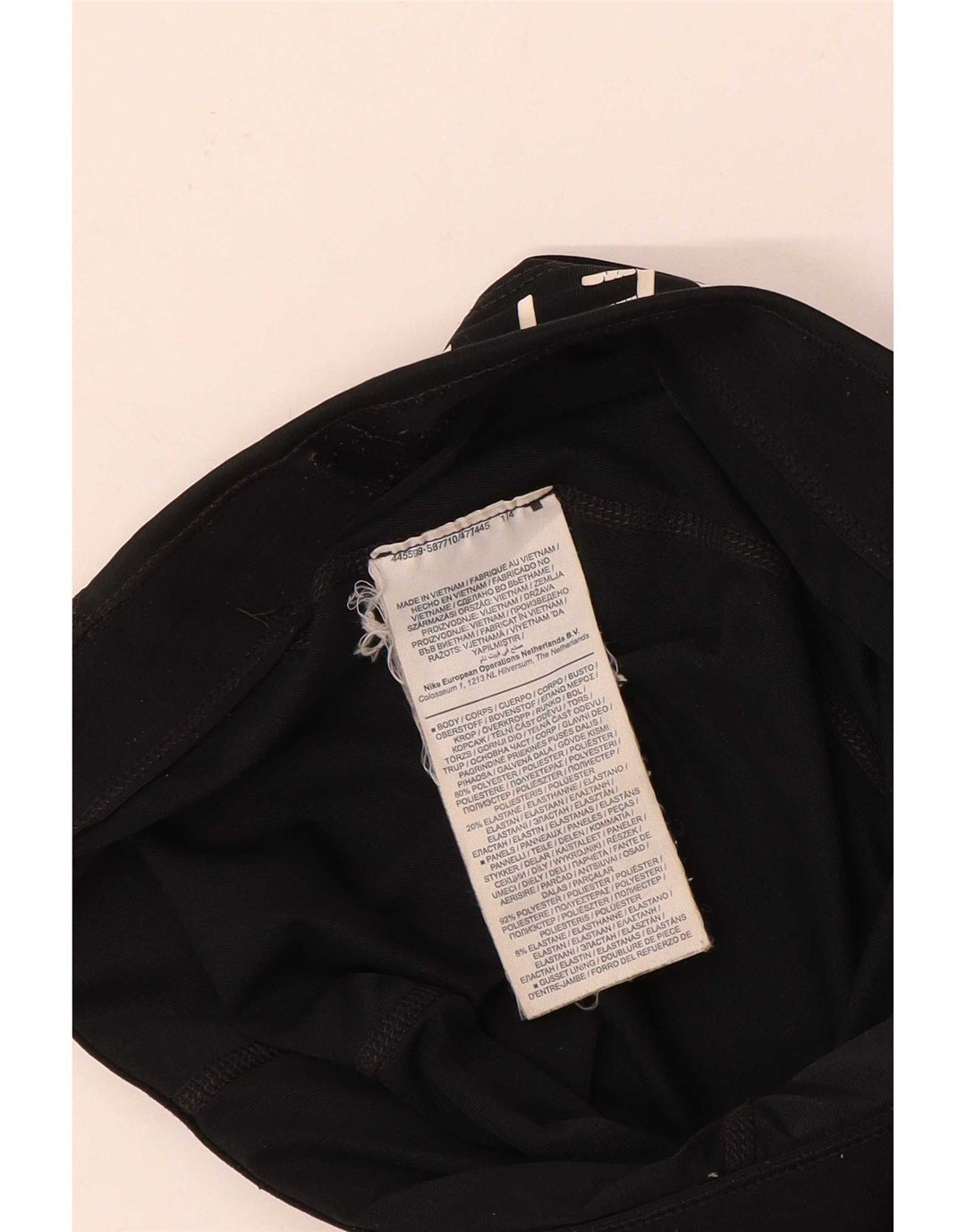 Γυναικεία γραφικά κολάν Nike UK 10 Small Black Polyester