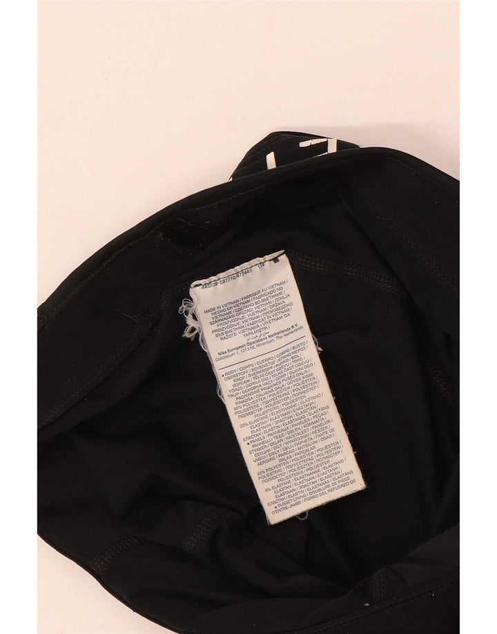 Γυναικεία γραφικά κολάν Nike UK 10 Small Black Polyester