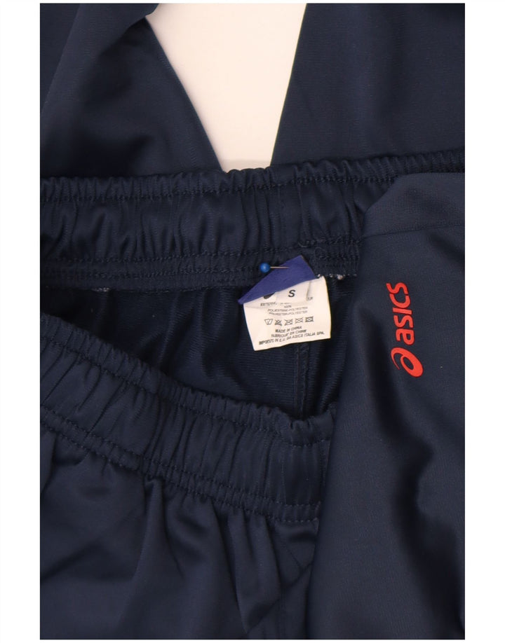 Παντελόνι ανδρικής φόρμας Asics Small Navy Blue Polyester