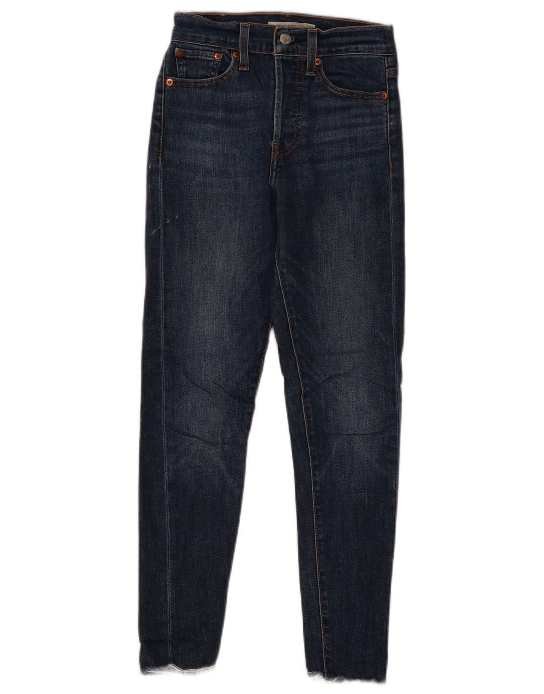 LEVI'S Γυναικείο Wedgie Skinny Jeans W24 L27 Μπλε βαμβακερό
