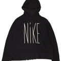 Nike Graphic Hoodie Jumper UK 18 XL μαύρο πολυεστέρα