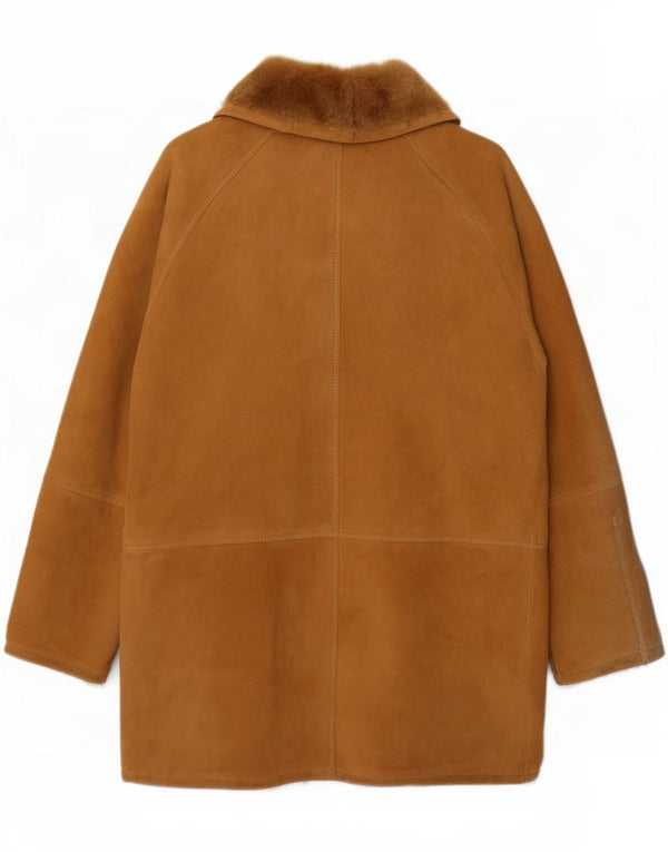 Vintage Ανδρικό Πανωφόρι Shearling IT 56 3XL Μπεζ