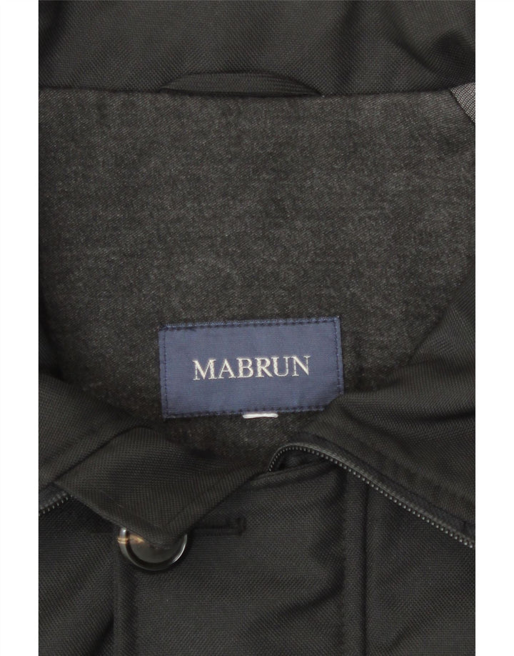 Ανδρικό τζάκετ αντιανεμικό Mabrun UK 40 Large Black Polyamide