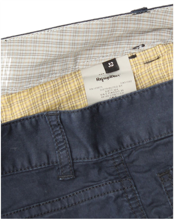 Ανδρικό σορτς casual REFRIGIWEAR W32 Βαμβακερό μεσαίο ναυτικό μπλε