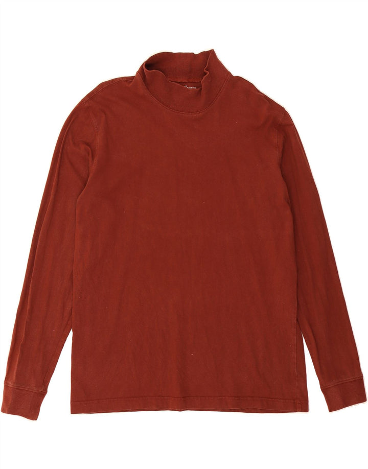 EDDIE BAUER Mens Top Long Sleeve Large Maroon Vintage Eddie Bauer and Second-Hand Eddie Bauer from Messina Hembry 