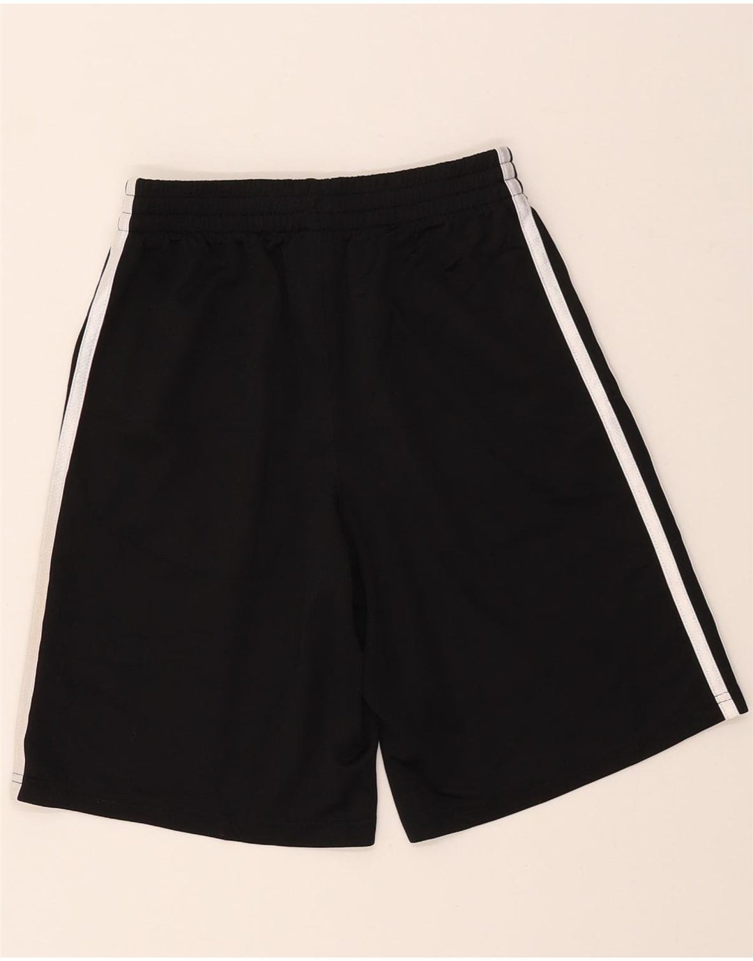 ADIDAS Boys Sport Shorts 10-11 Years  Black Polyester Vintage Adidas and Second-Hand Adidas from Messina Hembry 