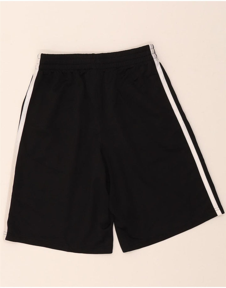 ADIDAS Boys Sport Shorts 10-11 Years  Black Polyester Vintage Adidas and Second-Hand Adidas from Messina Hembry 