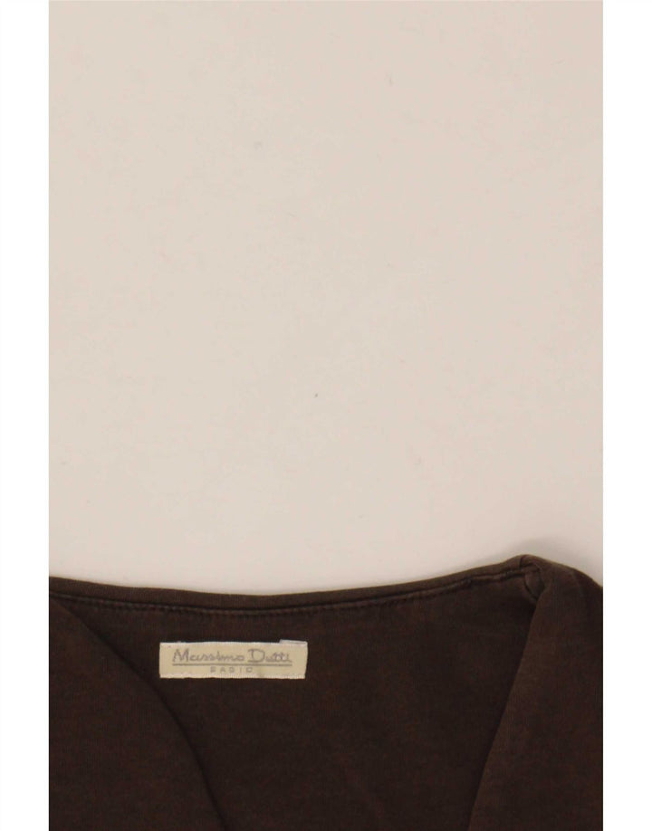 Massimo Dutti Γυναικείο Γιλέκο Τοπ UK 8 Μικρό Καφέ