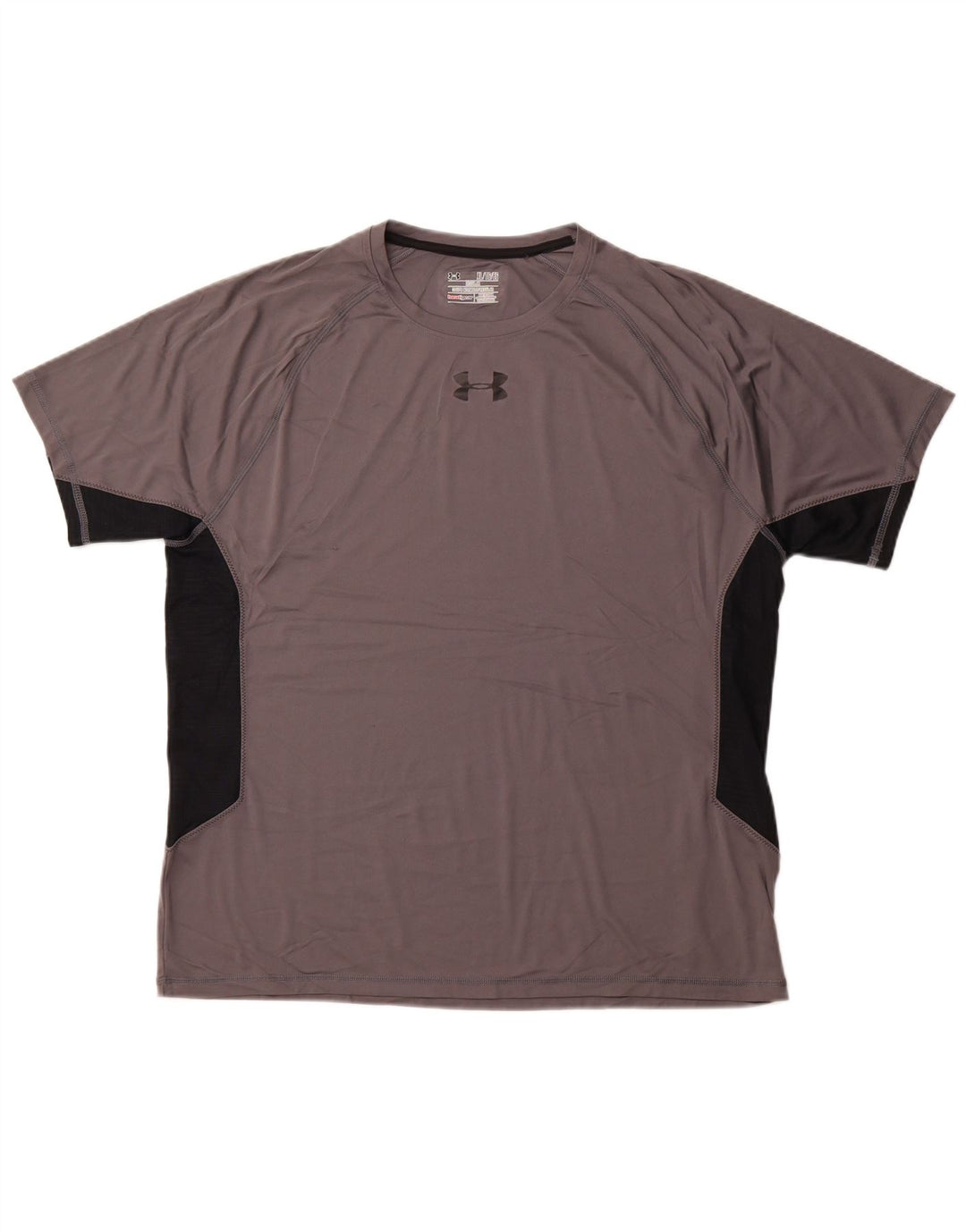 Ανδρικό μπλουζάκι UNDER Armour Heat Gear Top XL Grey Colourblock Polyester