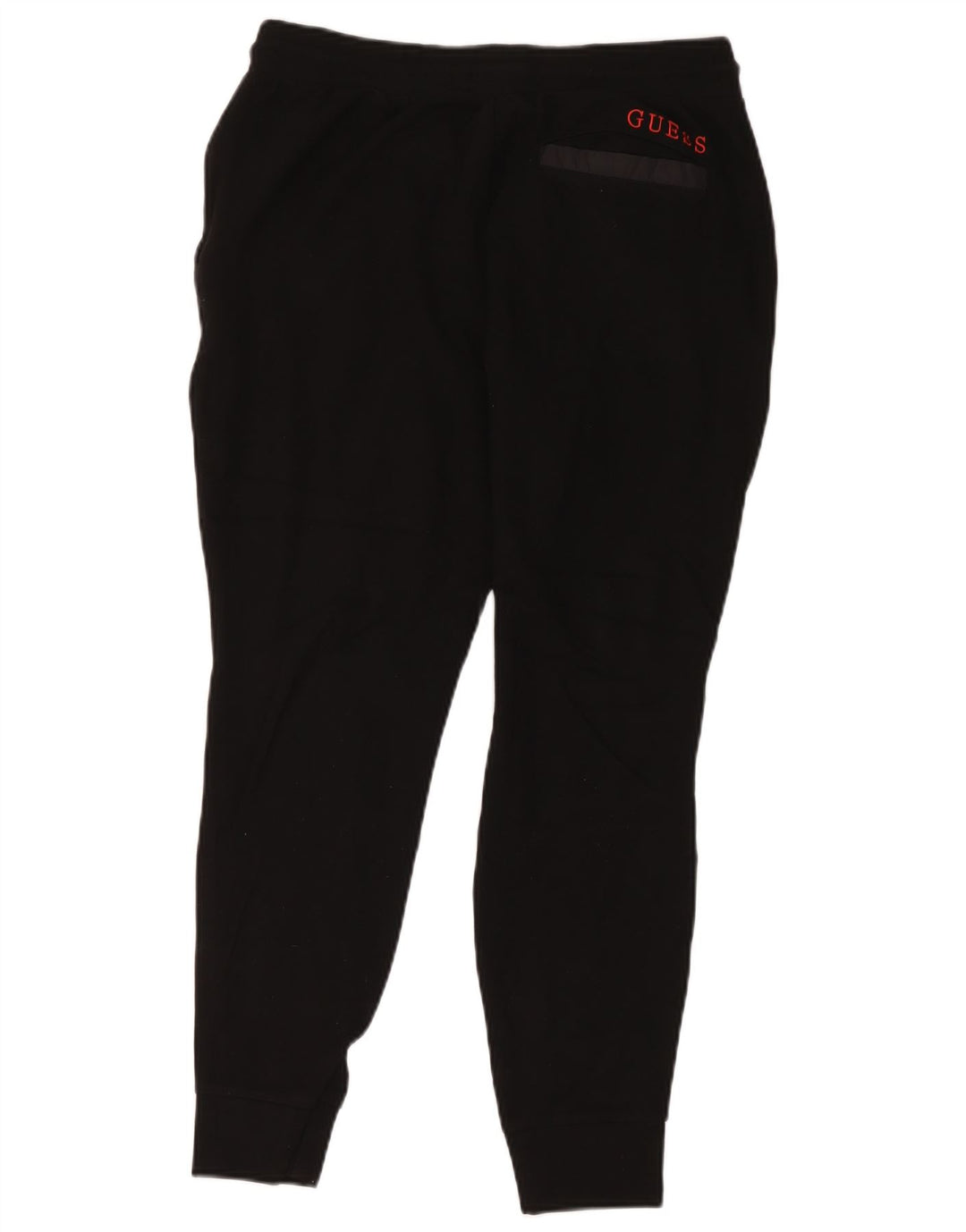 Ανδρική φόρμα Guess Παντελόνι Joggers Μικρή Μαύρη Βισκόζη