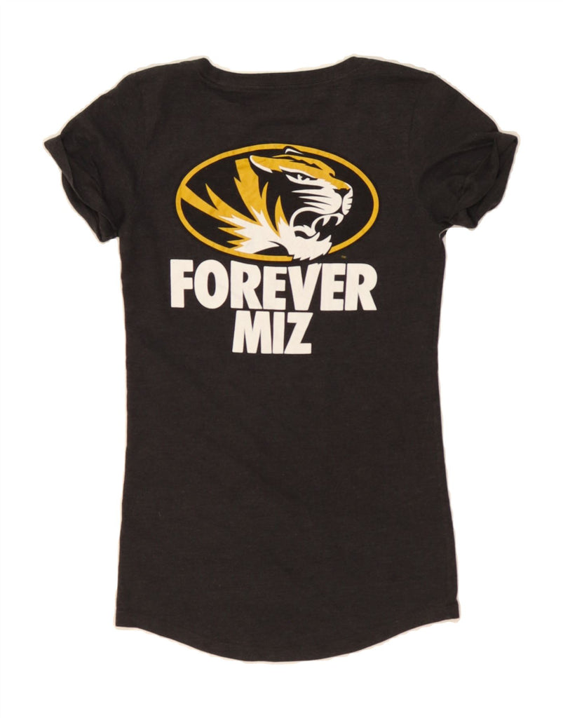 NIKE Womens Forever Miz Slim Fit Graphic T-Shirt Top UK 8 Small Grey Vintage Nike and Second-Hand Nike from Messina Hembry 