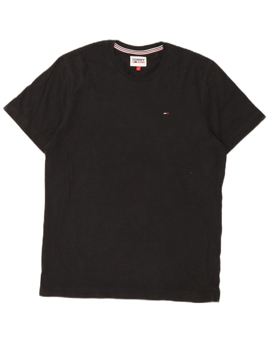 Ανδρικό T-Shirt Tommy Hilfiger Top Μεσαίο μαύρο βαμβακερό