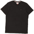 Ανδρικό T-Shirt Tommy Hilfiger Top Μεσαίο μαύρο βαμβακερό