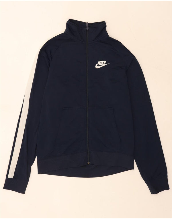Ανδρική φόρμα Nike Μπουφάν μεσαίου μπλε ναυτικού χρώματος πολυεστέρας
