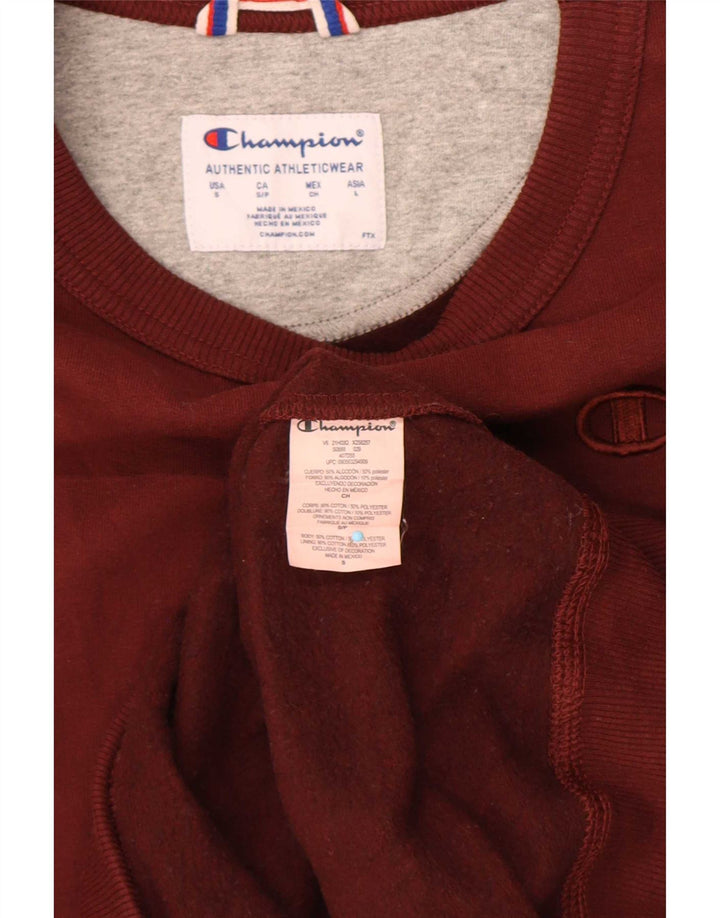 Ανδρικό φούτερ Champion Jumper Μικρό Βουργουνδί Βαμβακερό
