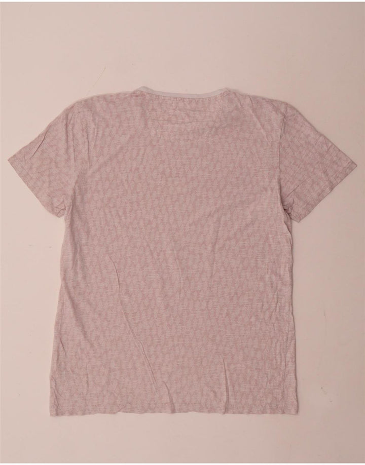 Ανδρικό T-Shirt Fat Face Top Μεσαίο Ροζ Paisley Βαμβακερό