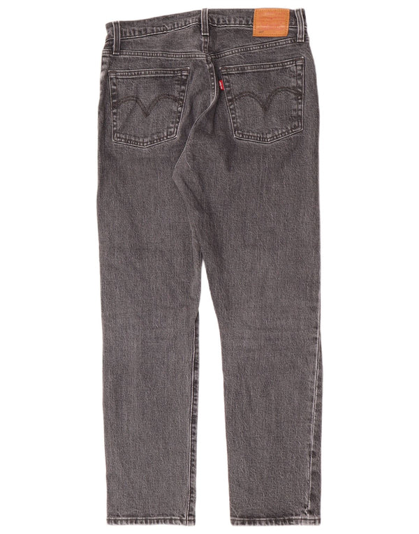 Levi's Womens 501 Straight Jeans W28 L28 Γκρι βαμβακερό